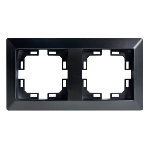 Embellecedor doble Gamma Negro